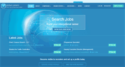 Desktop Screenshot of globalcareersfair.com